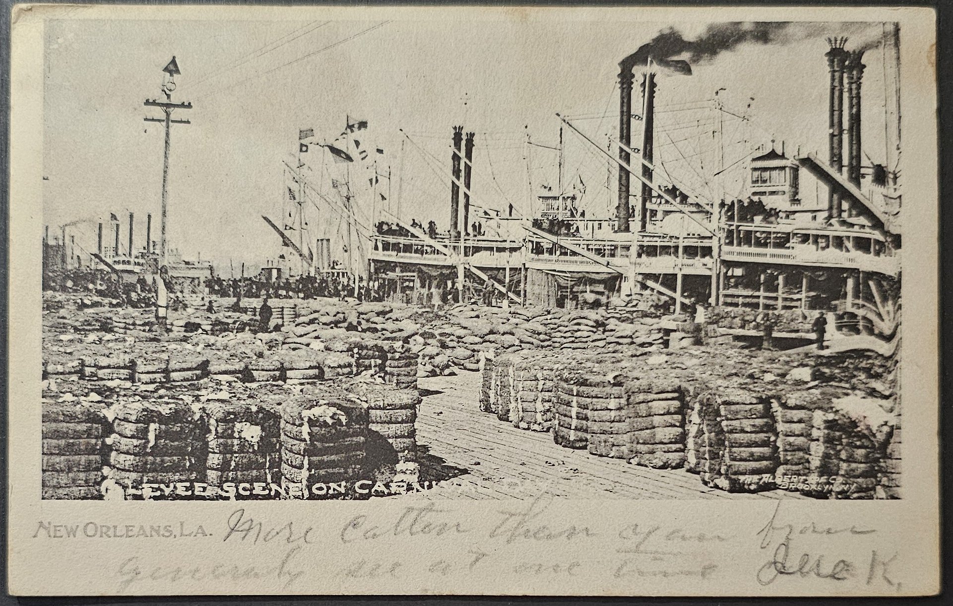 (image for) postcard USA - LA - Louisiana #0011